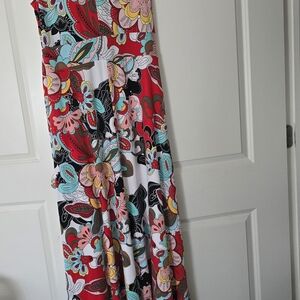 New York & Company Floral Multicolor Dress
